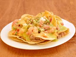 Nachos de mariscos
